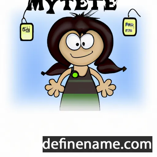 Mynette cartoon