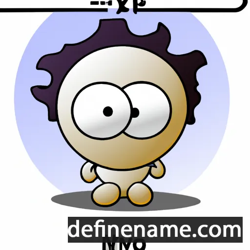 cartoon of the name Myop