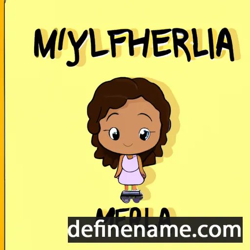 cartoon of the name Myrella