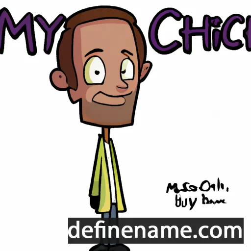 cartoon of the name Myrick