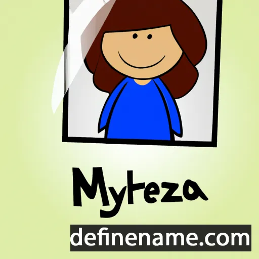 Myrteza cartoon