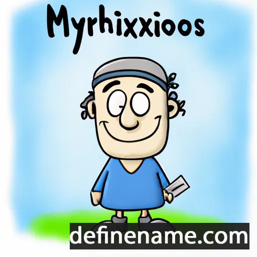 Myrtilos cartoon