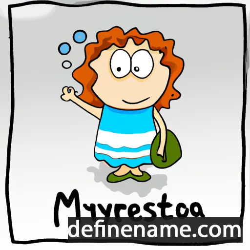 Myrtoessa cartoon