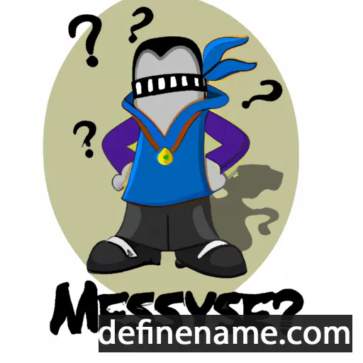 cartoon of the name Mystery