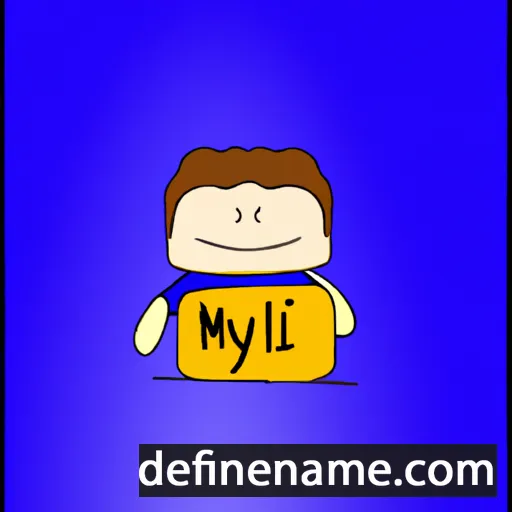 cartoon of the name Mytyl