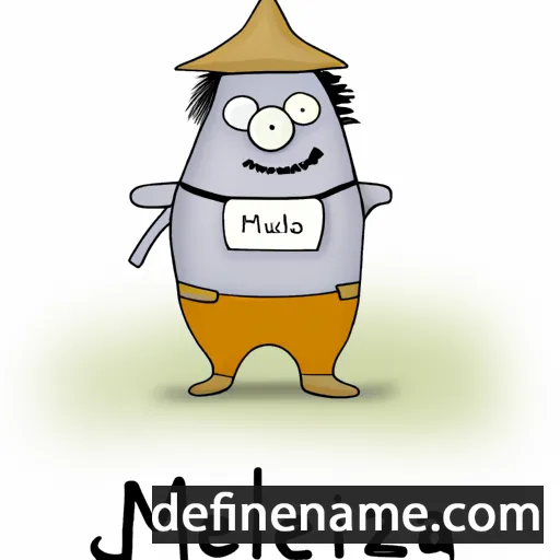 cartoon of the name Mzetvala