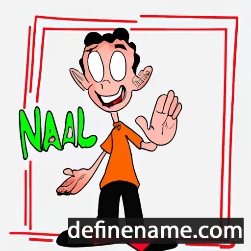 cartoon of the name Nál