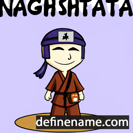 cartoon of the name Nagatoshi