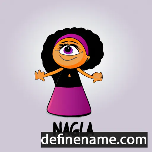 cartoon of the name Nagila