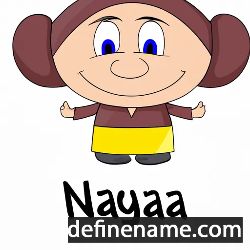 cartoon of the name Nagyezsda