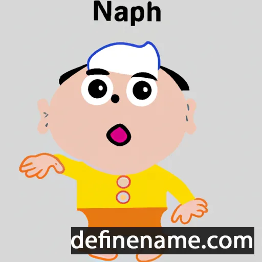 cartoon of the name Nahaap