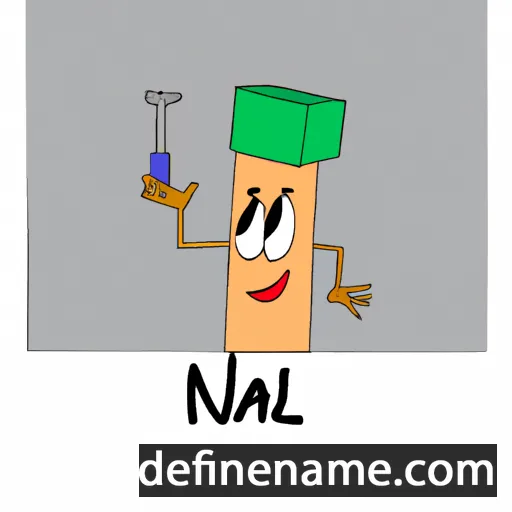 cartoon of the name Naïl