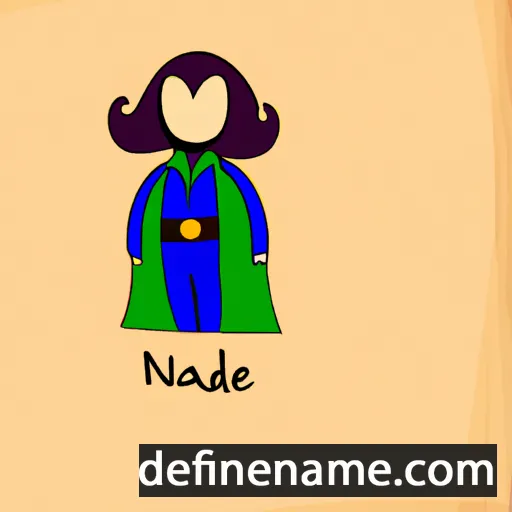 cartoon of the name Naiade