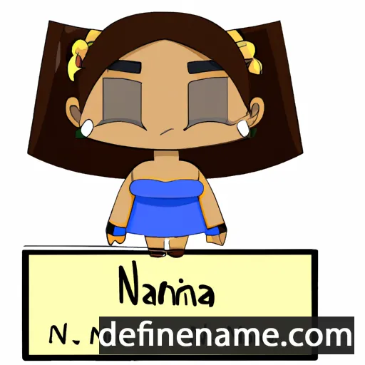 Naiana cartoon