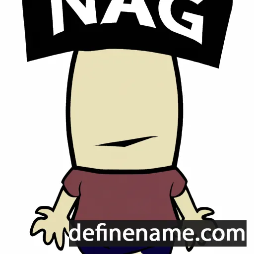 cartoon of the name Naig