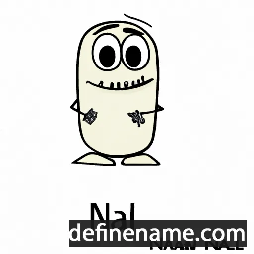 cartoon of the name Nailə