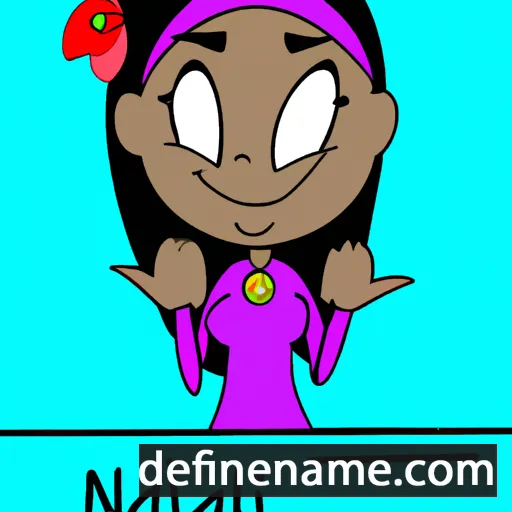 Nailah cartoon