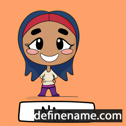 cartoon of the name Naira