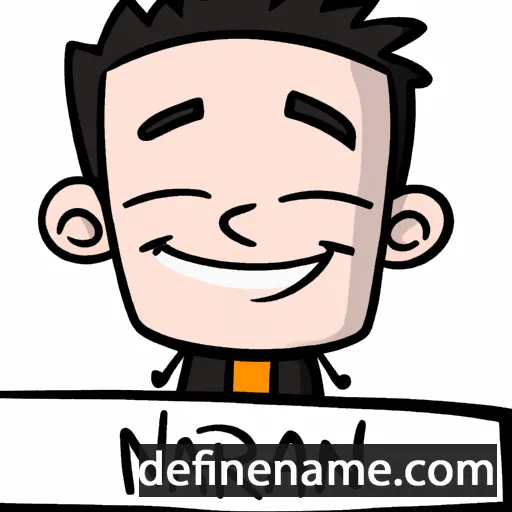 cartoon of the name Nairn