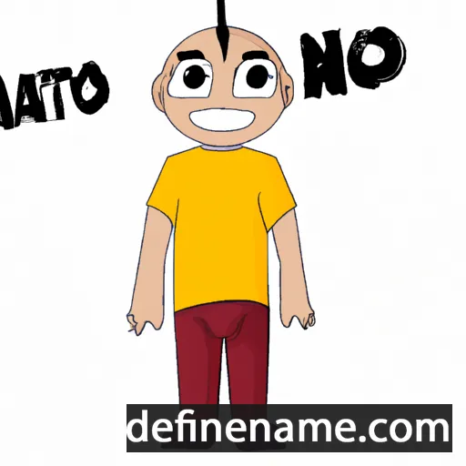 cartoon of the name Naito