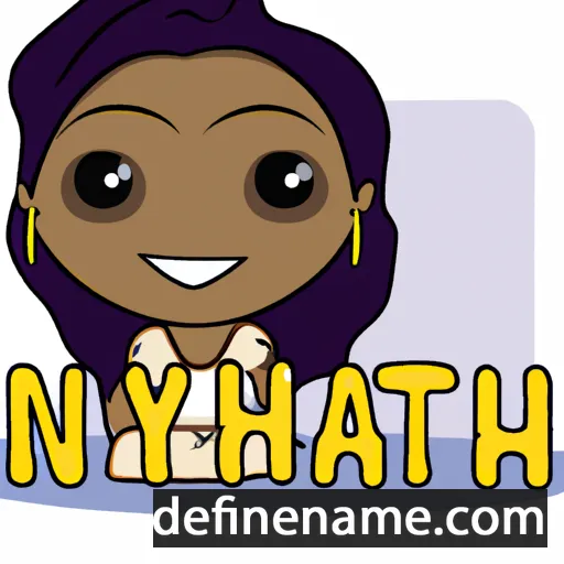 cartoon of the name Naiyah