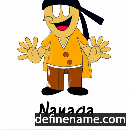 cartoon of the name Najánguaĸ