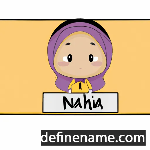 Najiha cartoon