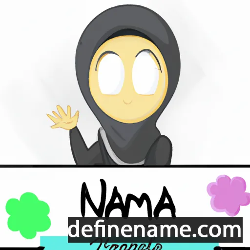 Najmah cartoon