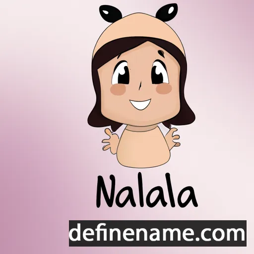 cartoon of the name Najmiła