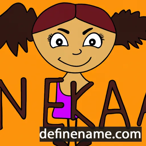 Nakea cartoon