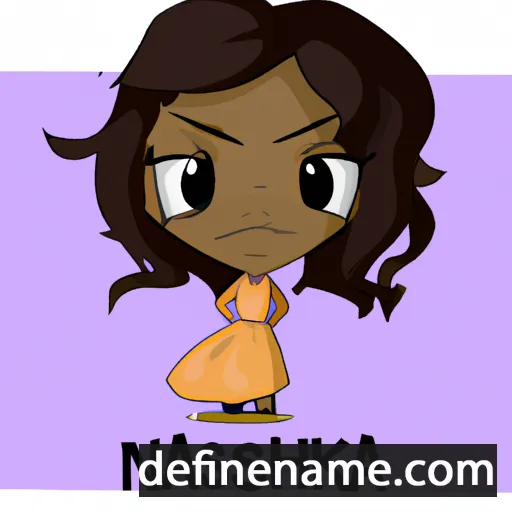 Nakesha cartoon