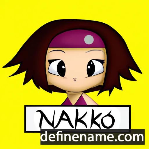 Nakiko cartoon