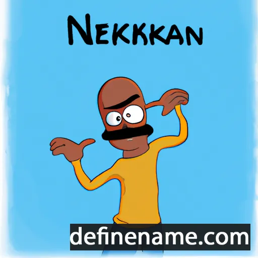 cartoon of the name Nakkeeran