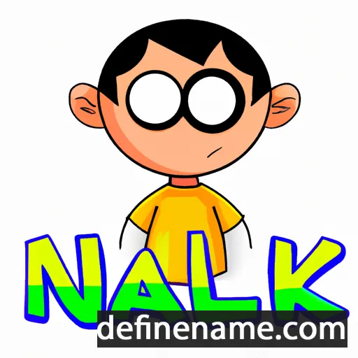 cartoon of the name Nakul