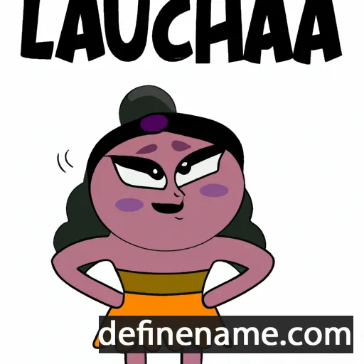 cartoon of the name Nalucha