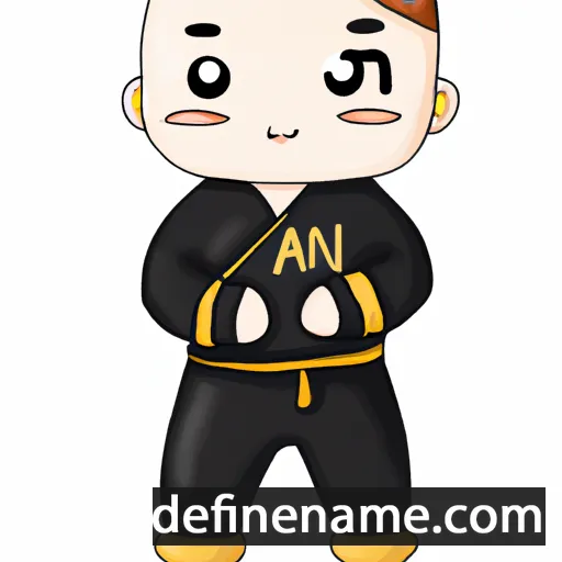 cartoon of the name Nam-jun