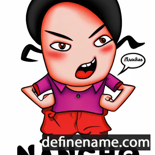 cartoon of the name Namchi