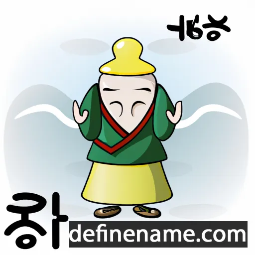 cartoon of the name Namgyel