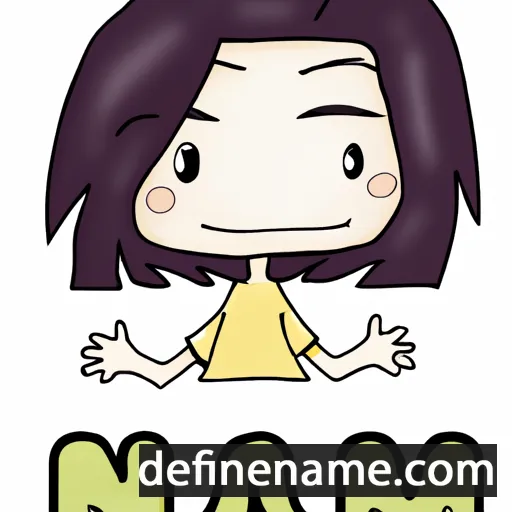 cartoon of the name Nami