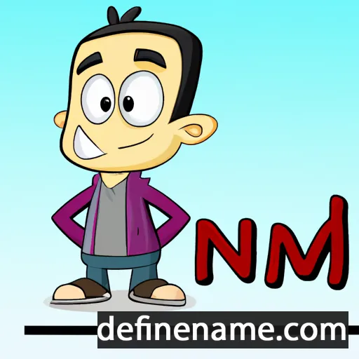 cartoon of the name Namid