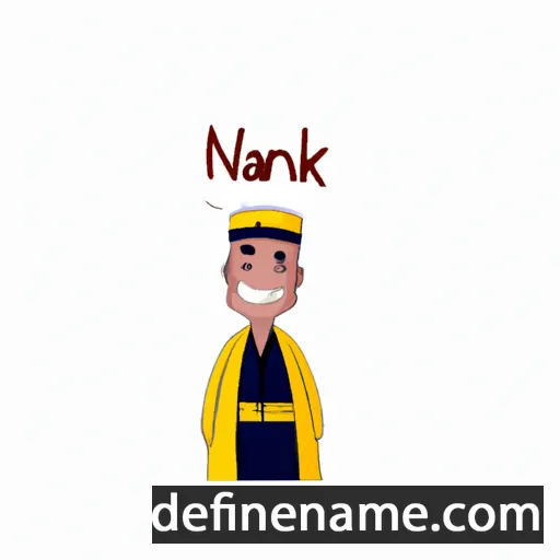 cartoon of the name Namik