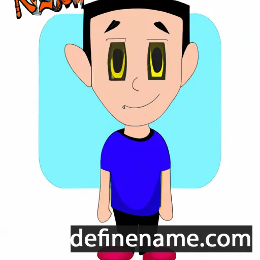 cartoon of the name Namir