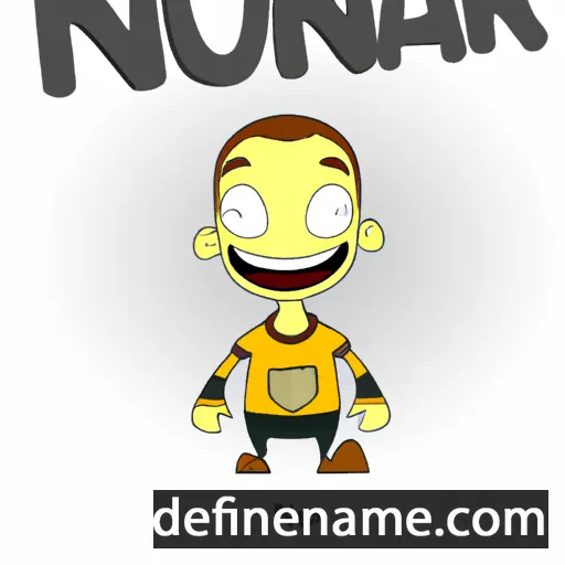 cartoon of the name Namur