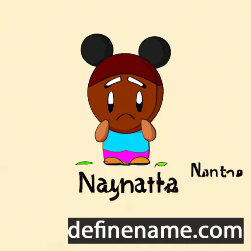 cartoon of the name Namutenya