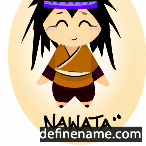 cartoon of the name Nanāya-kānat