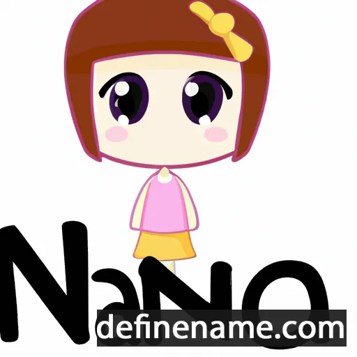 cartoon of the name Nana