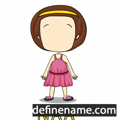 cartoon of the name Nana