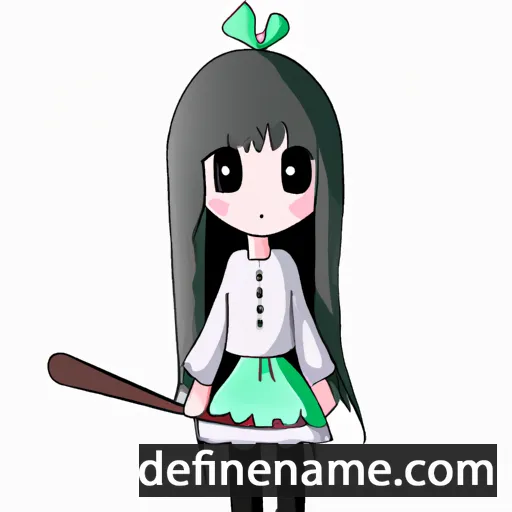 cartoon of the name Nanahime