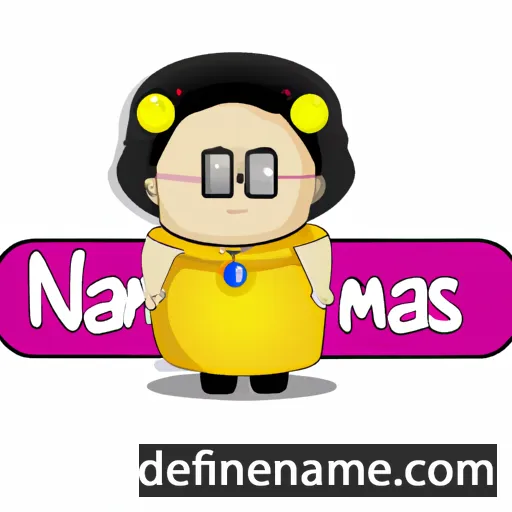 cartoon of the name Nanas