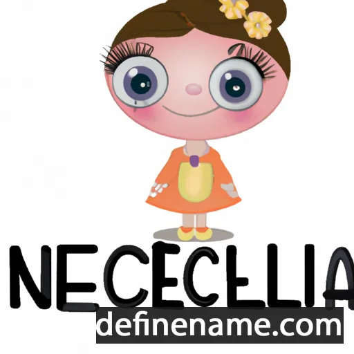 cartoon of the name Nancella